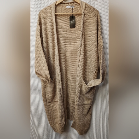 🌟HOST🩷PICK🌟 BEST in BOUTIQUES NWT Janice Apparel Duster Cardigan - Picture 2 of 9